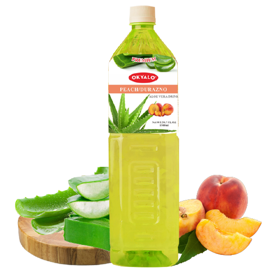 1.5L Peach Aloe Vera Premium Drink