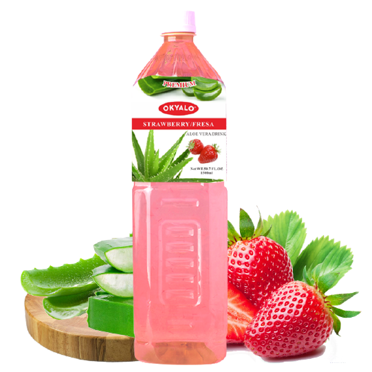 1.5L Strawberry Aloe Vera Premium Drink