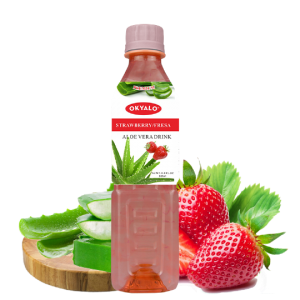 350ML Strawberry Flavor Aloe Vera Beverage