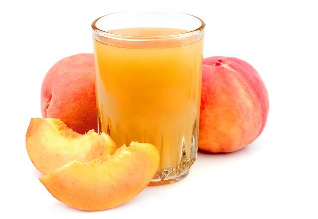 All natural Peach Aloe Vera Juice